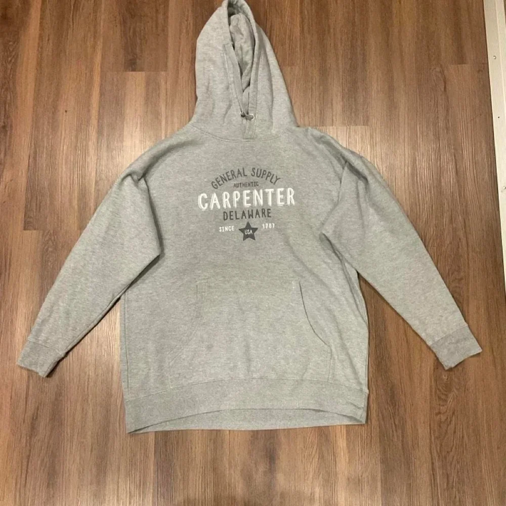 Gray Cotton Heritage hoodie